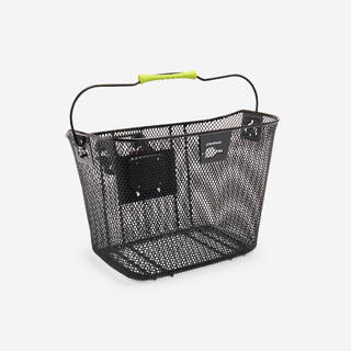 Front bike basket 500, 12 litres, handlebar 22.2-31.8 mm