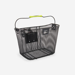 Cesta Delantera Bici 500 12 l Manillares 22,2-31,8 mm