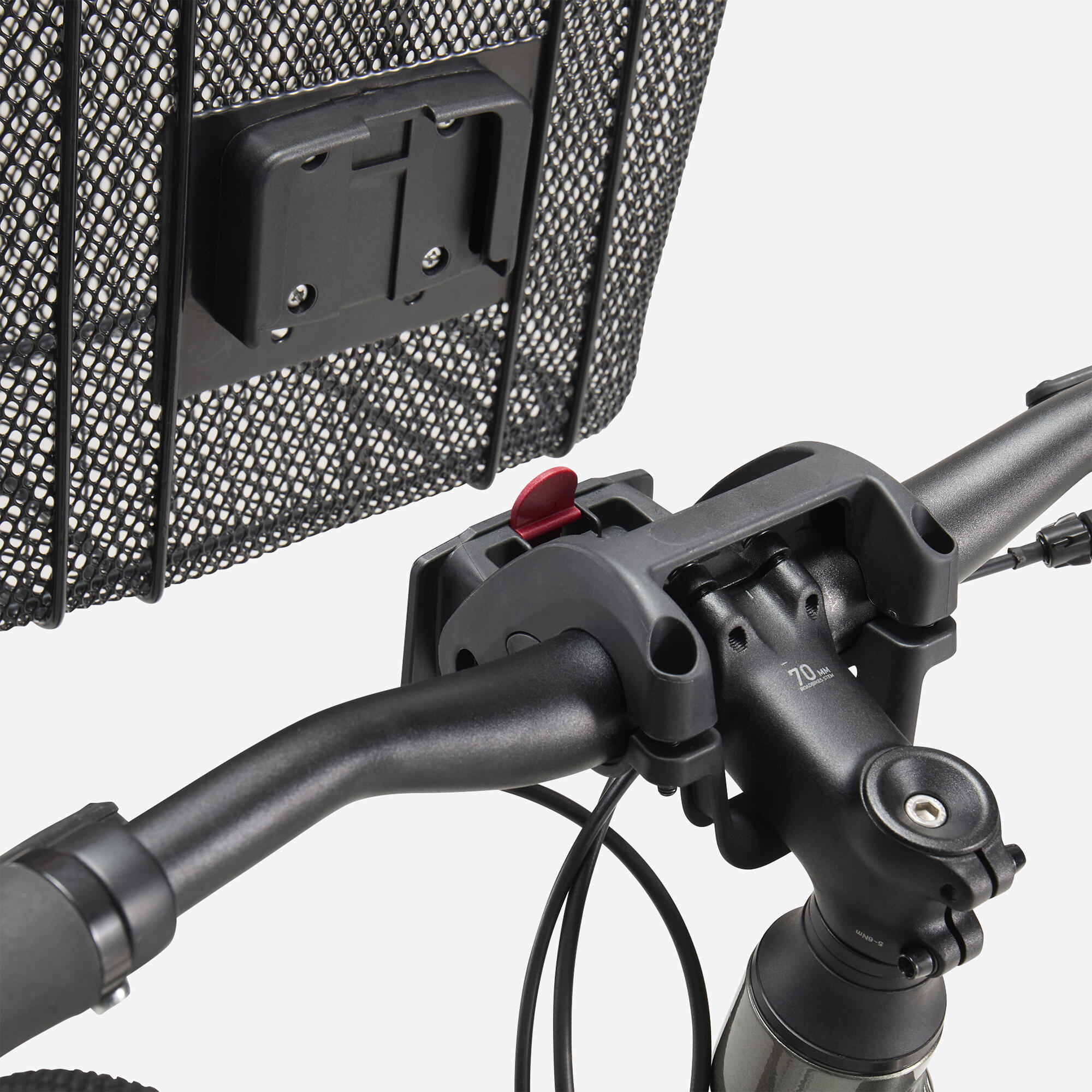 Panier de vélo avant 12 L pour guidons 22,2-31,8 mm, 500 4/6