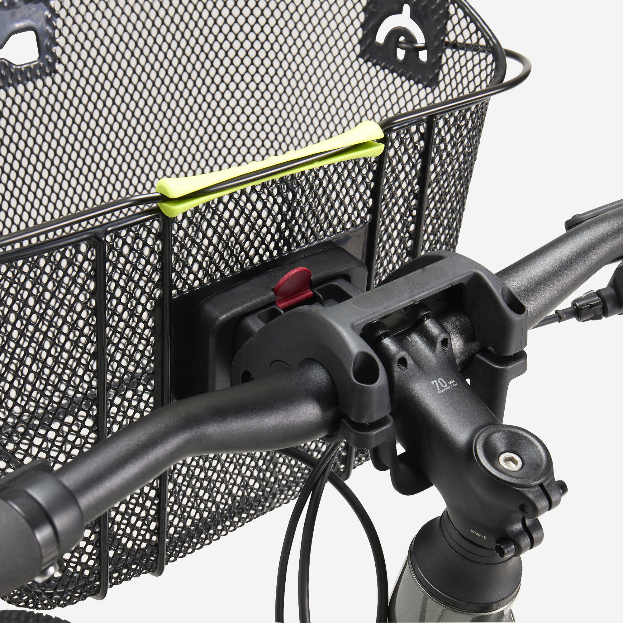 Front bike basket 500, 12 litres, handlebar 22.2-31.8 mm -  5