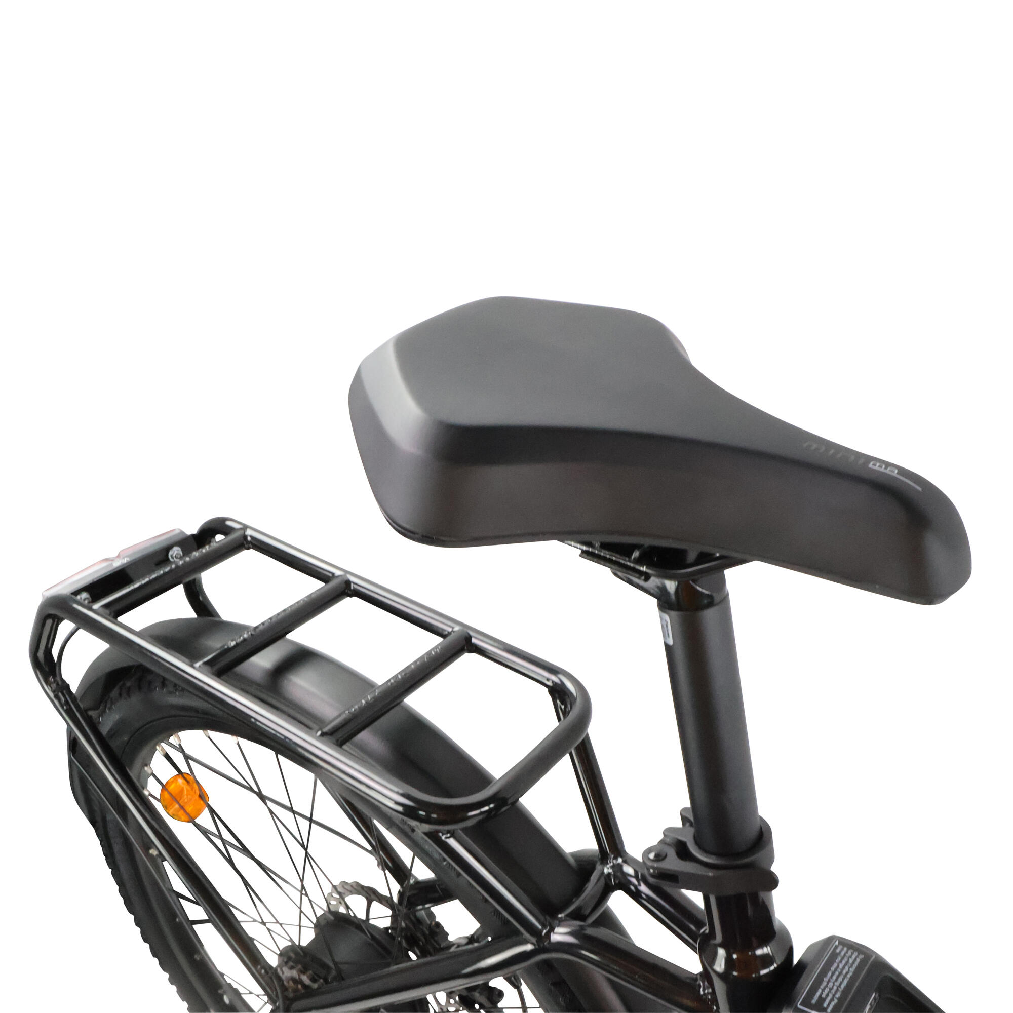 Bici elettrica a pedalata assistita da città e-bike Everide E 5000 nera 9/9