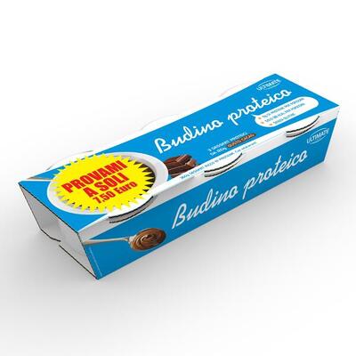 BUDINO PROTEICO x 3 cacao 360g Ultimate Italia