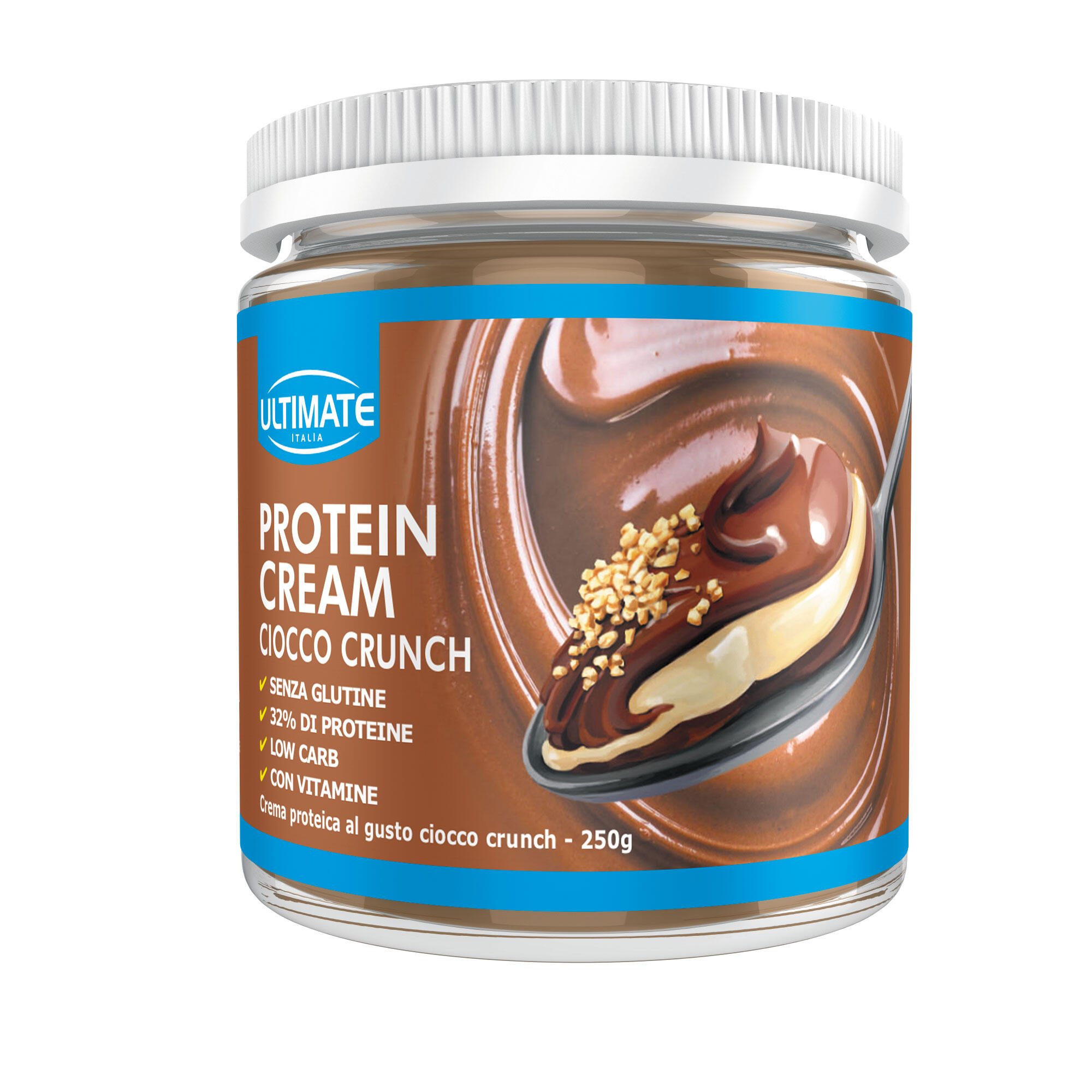 ULTIMATE ITALIA PROTEIN CREAM ciocco crunch 250g Ultimate italia