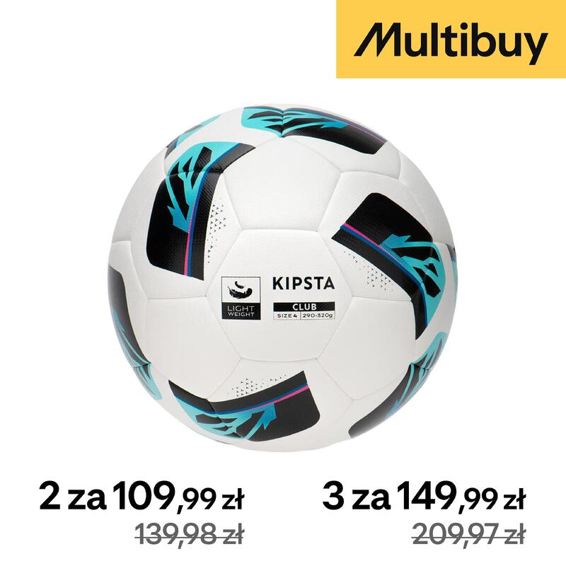 Piłka do piłki nożnej Kipsta CLUB BALL LIGHT hybrydowa rozmiar 4