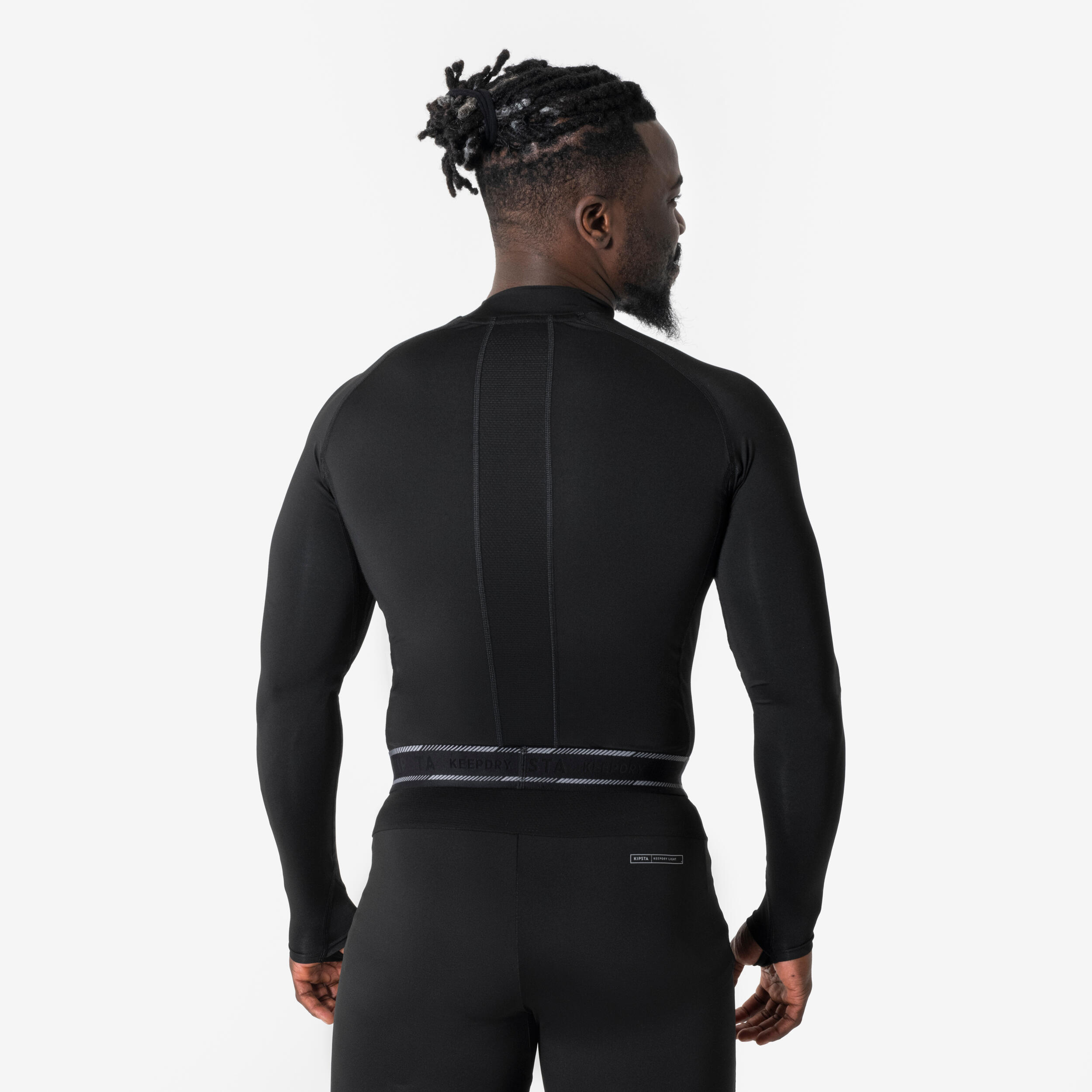 Keepdry Club unisex Unterziehshirt mit langen Ärmeln, schwarz 5/6
