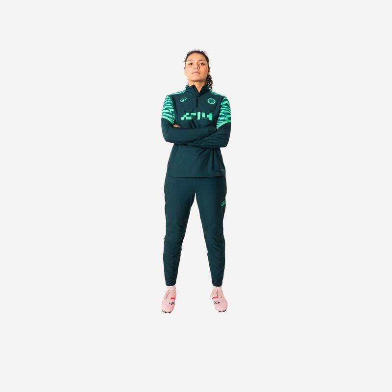Pantalon de fotbal Viralto Verde Damă