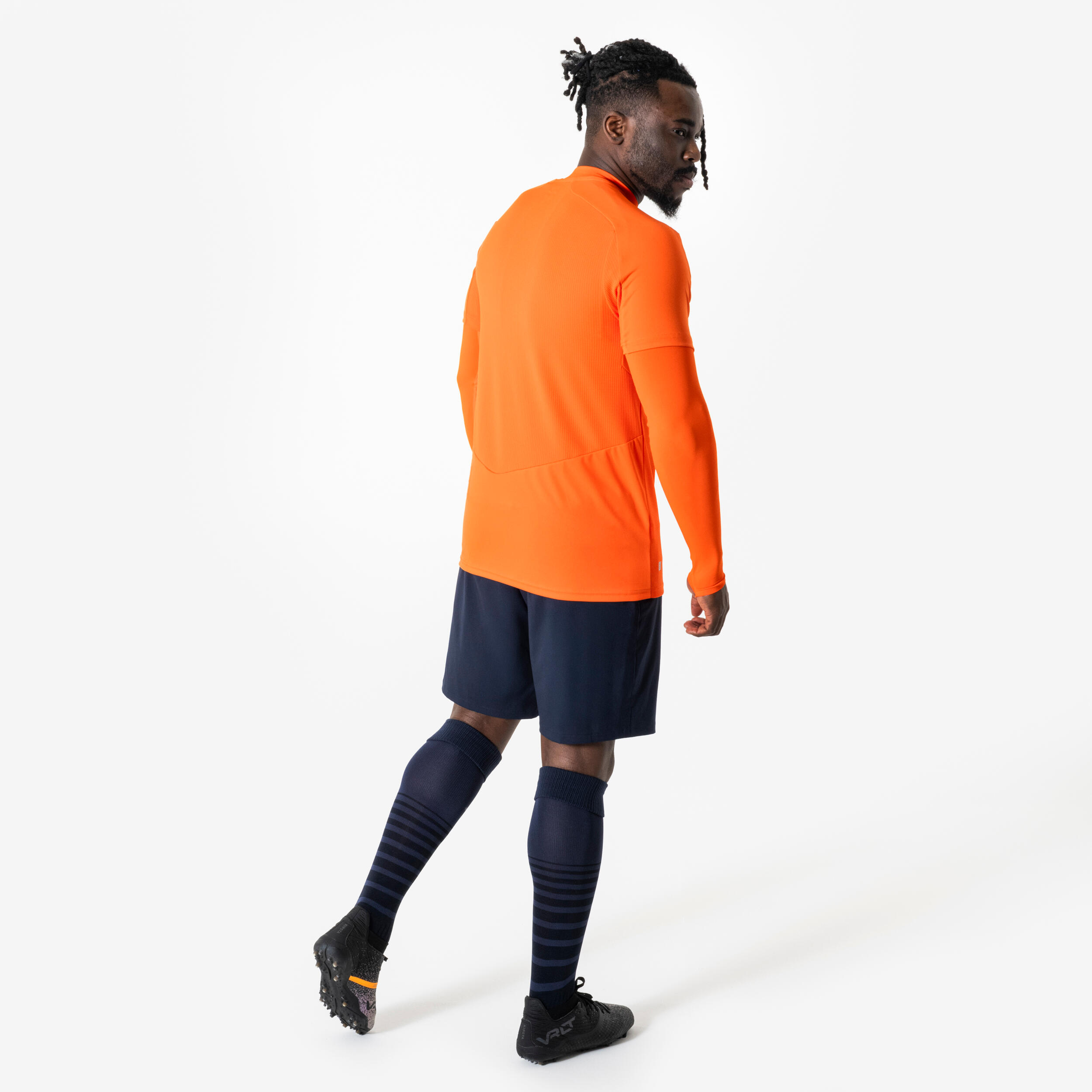Sous-maillot de foot thermique manches longues mixte Keepdry Club orange 5/5