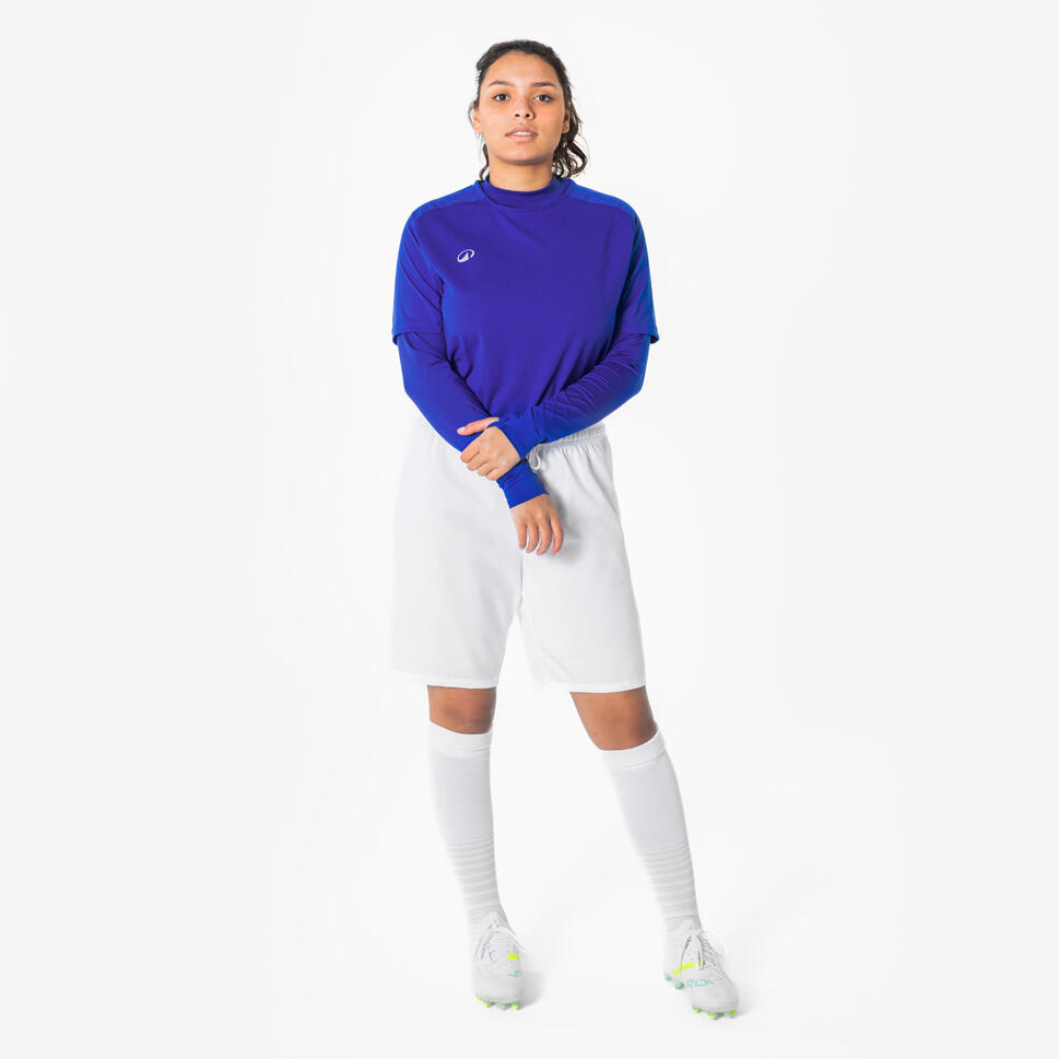 Koszulka termoaktywna długi rękaw unisex Kipsta Keepdry Club