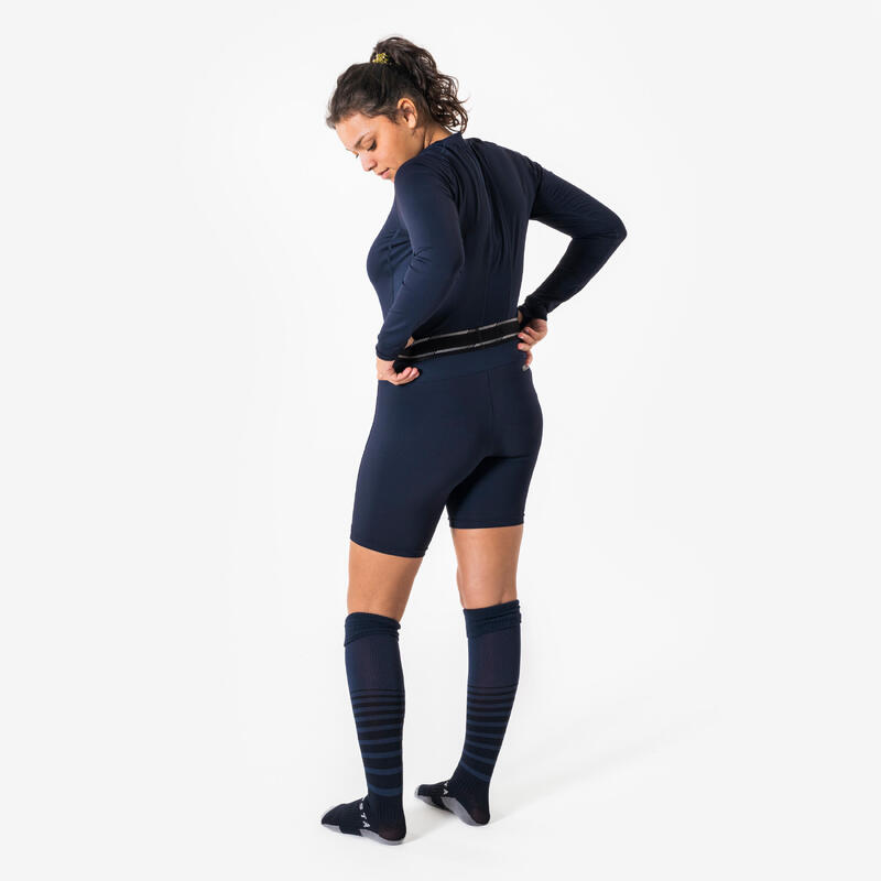 Șort de fotbal, Keepdry light bleumarin unisex