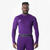 SOUS-VETEMENT THERMIQUE FOOTBALL HAUT MANCHE LONGUE ADULTE VIOLET KEEPDRY CLUB
