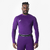 SOUS-VETEMENT THERMIQUE FOOTBALL HAUT MANCHE LONGUE ADULTE VIOLET KEEPDRY CLUB
