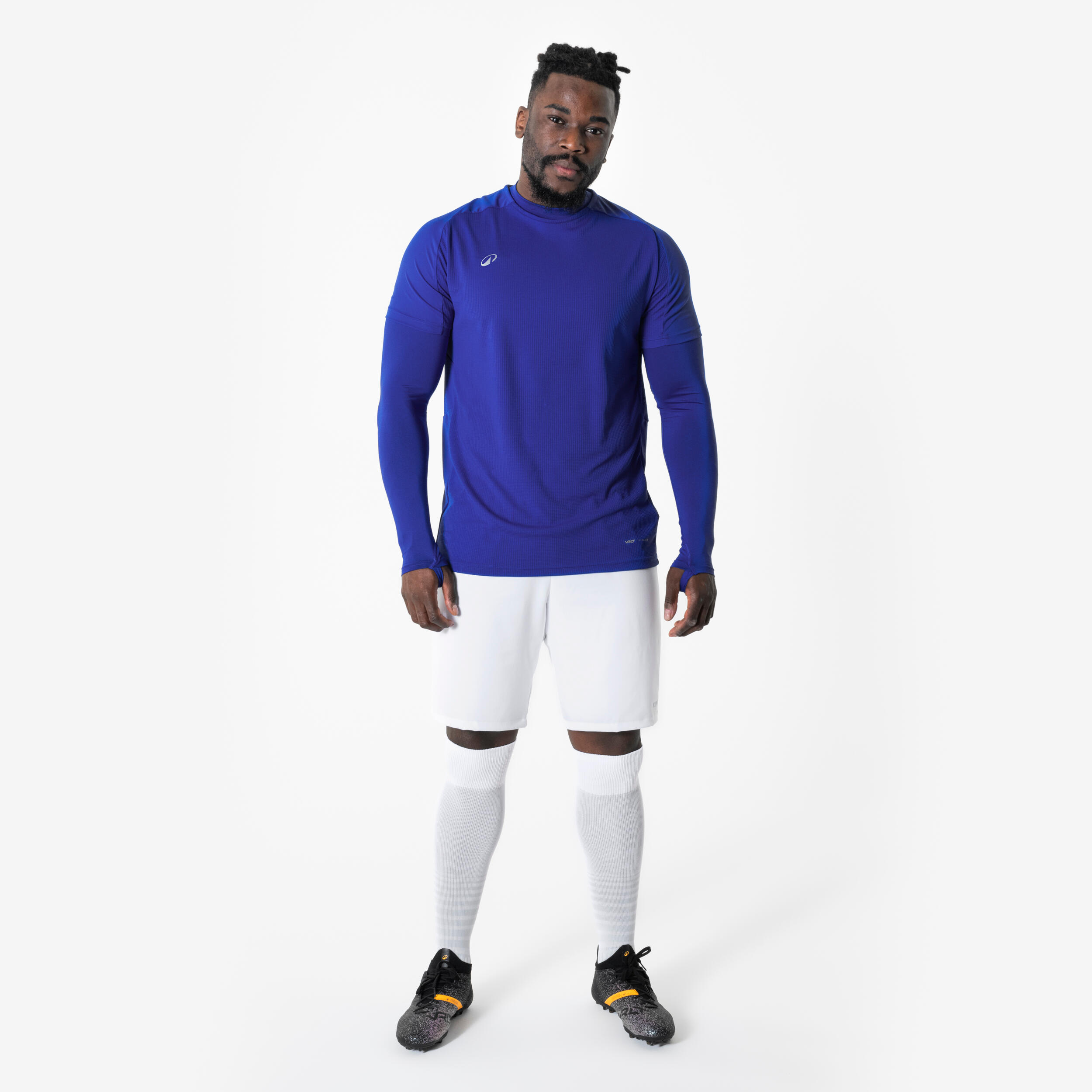 Keepdry Club Unisex Unterziehshirt mit langen Ärmeln, blau 3/5