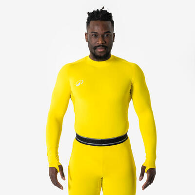 Maglia intima termica calcio adulto KEEPDRY CLUB arancione