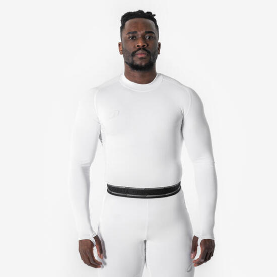 Koszulka termoaktywna długi rękaw unisex Kipsta Keepdry Club