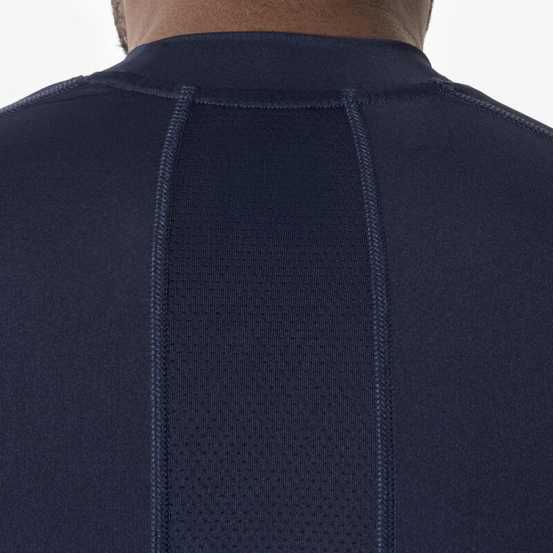 Bluză termică de fotbal, mânecă lungă, Keepdry Club bleumarin unisex