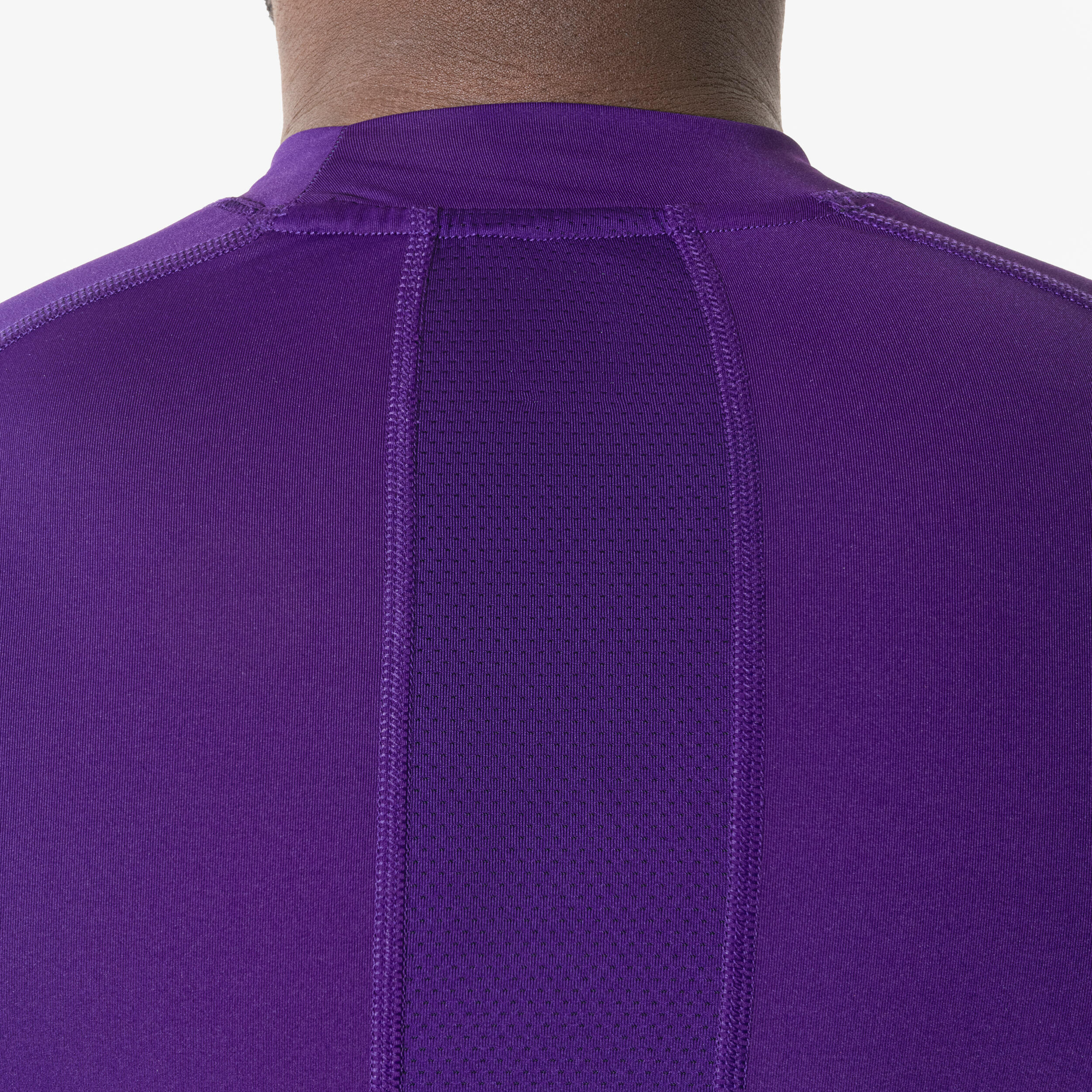 Sous-maillot de foot thermique manches longues mixte Keepdry Club violet 4/5
