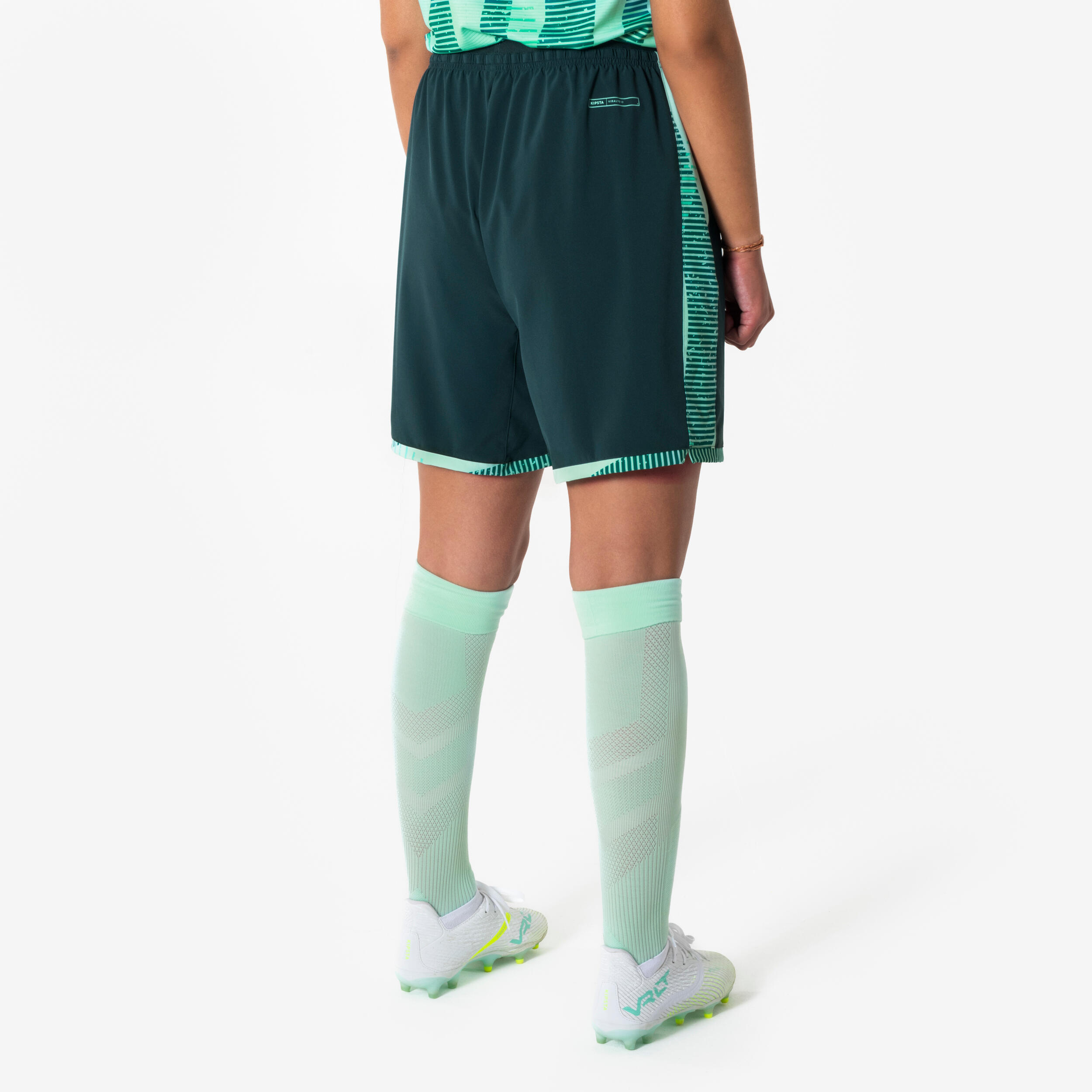 Short de football Viralto II Femme Wave Vert 3/11