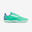 Chaussures de football enfant a lacets 160 jr tf vert marine