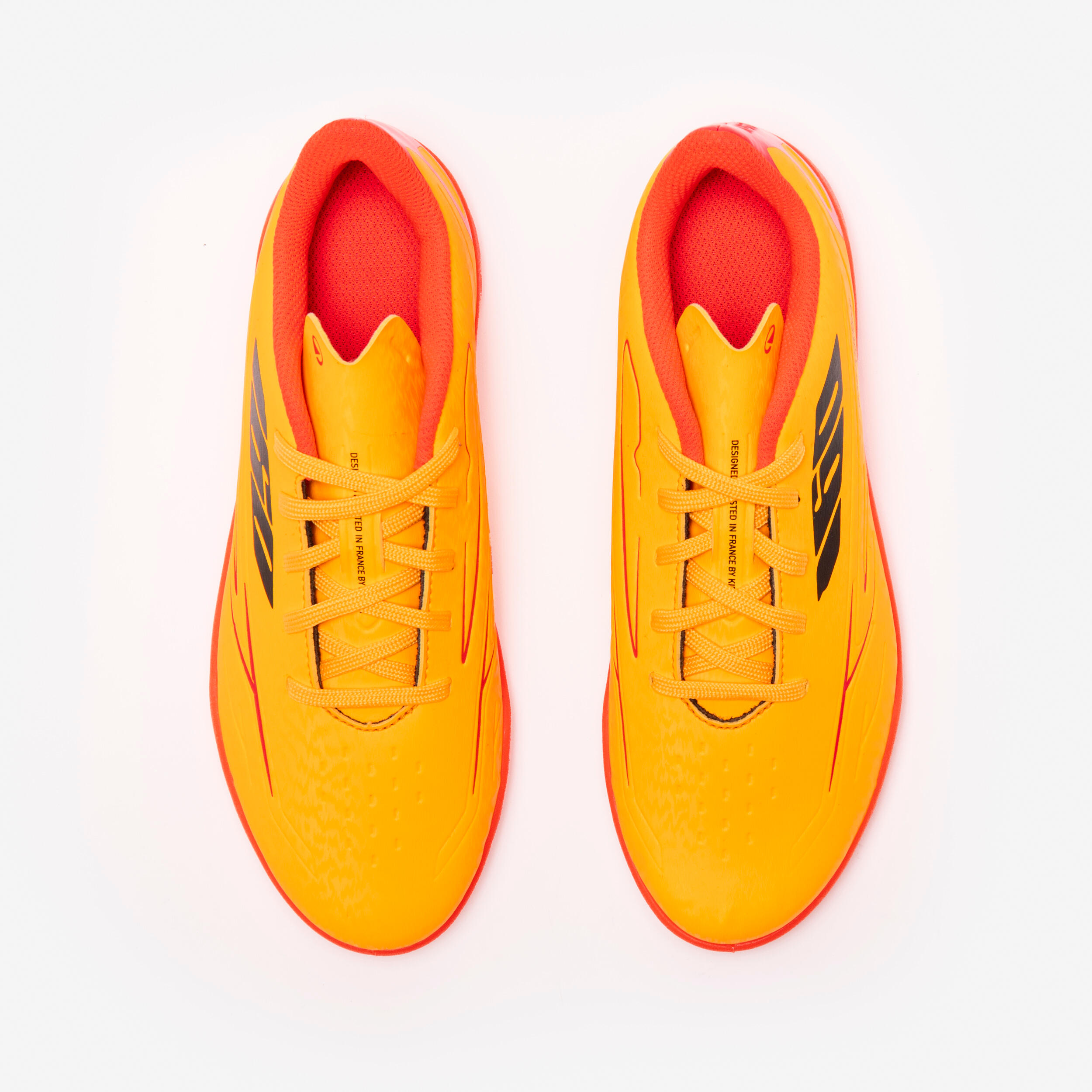 Chaussures de soccer à lacets enfant, 160 TF 7/10