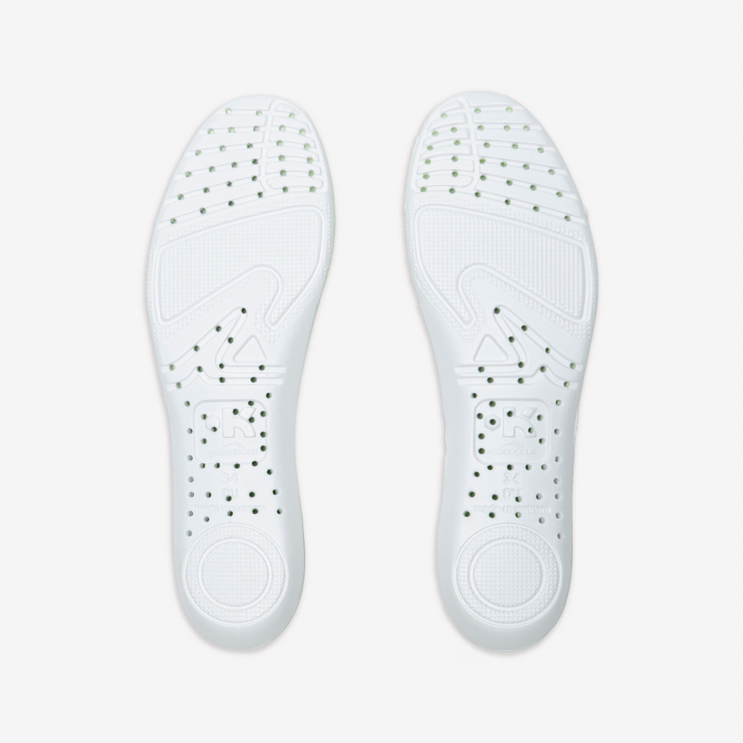 Chaussures de soccer enfant à lacets Viralto III turf vert 10/12