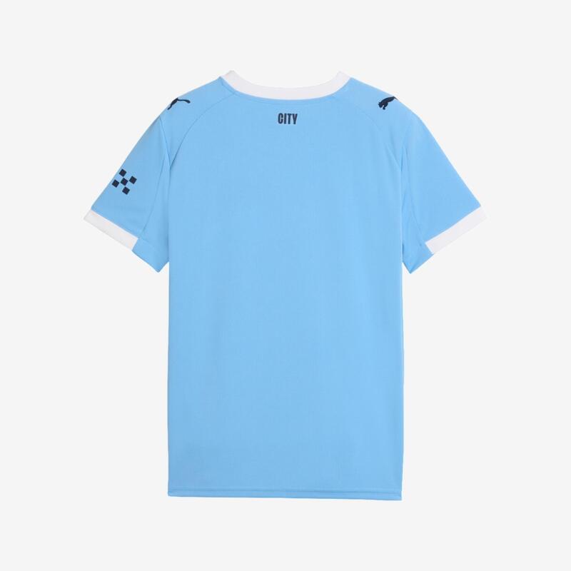 Maillot officiel domicile Manchester City 25/26 Enfant