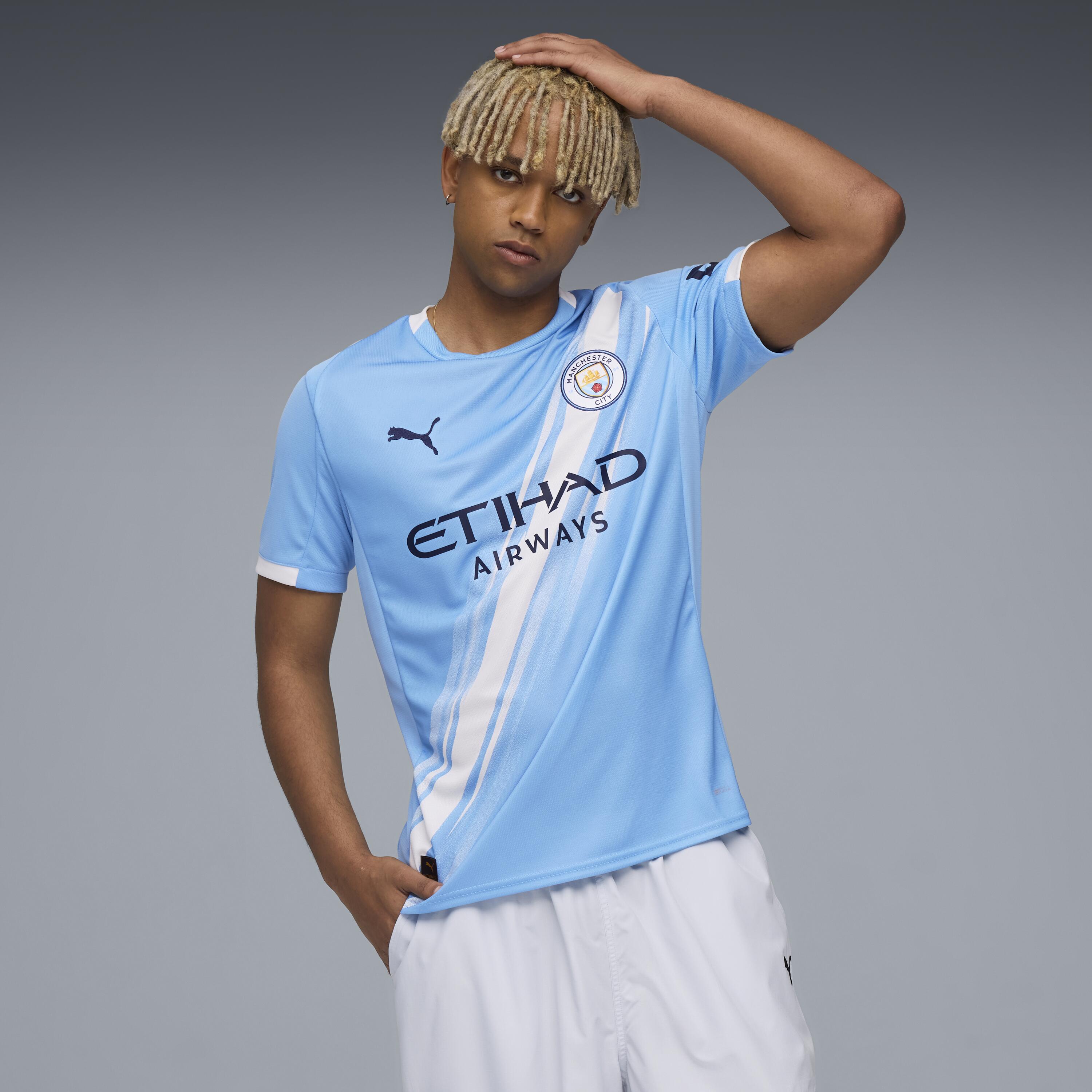 Manchester City 25/26 オーセンティック　ユニフォーム Adult Manchester City 25/26 Home Shirt | Decathlon