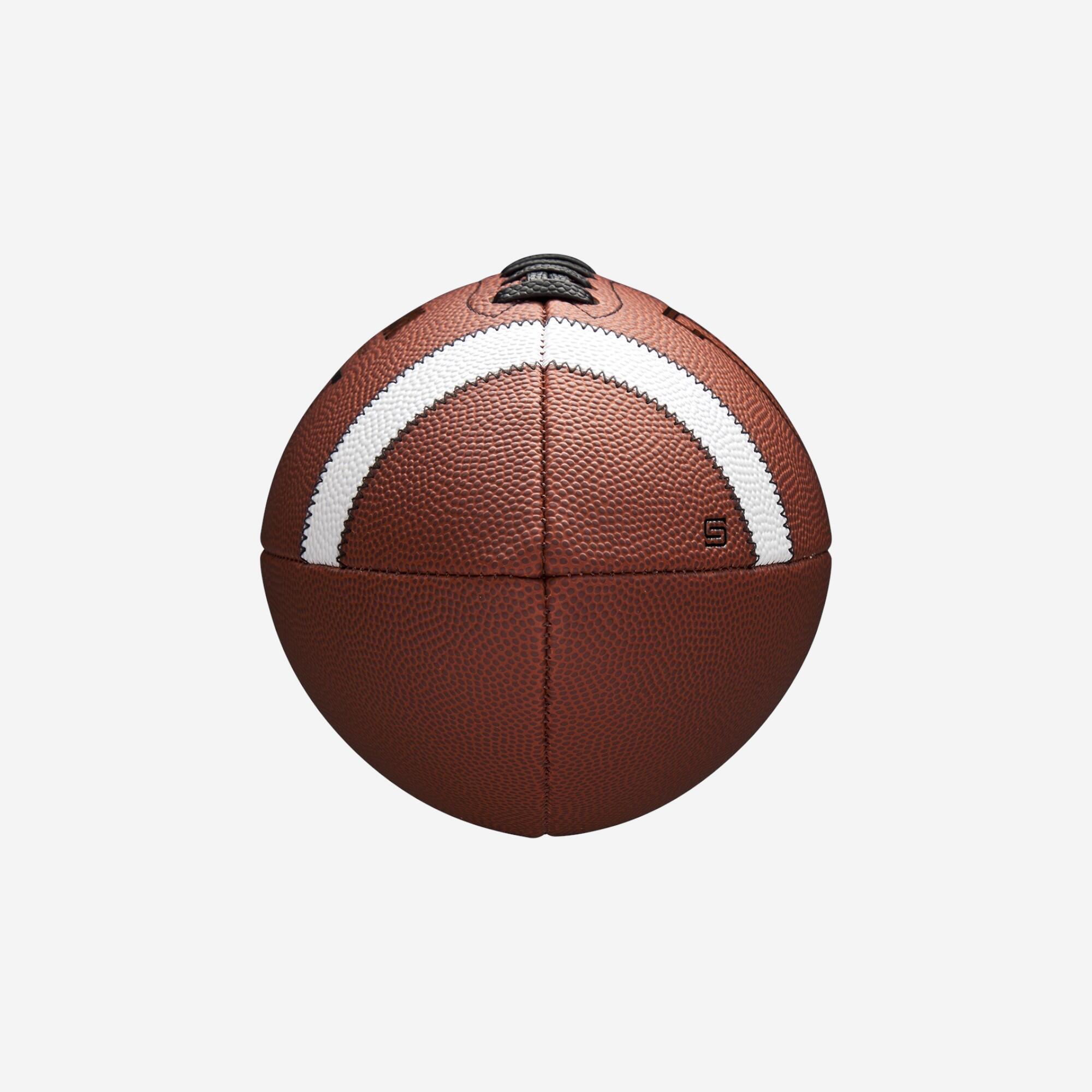 Wilson GST Speedskin Official American Football-Ball, braun 7/7