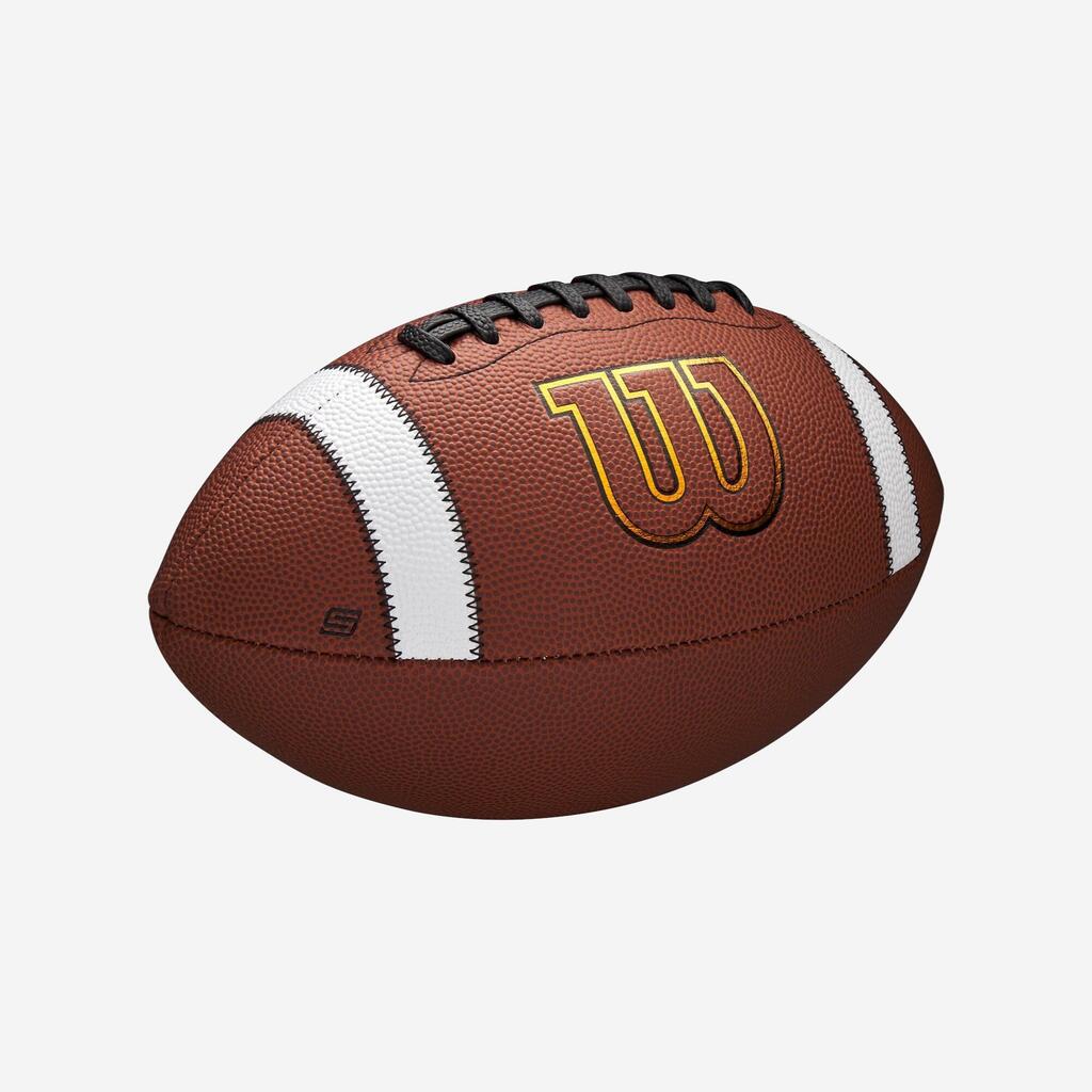 Žoga za ameriški nogomet GST Speedskin Football Official - rjava