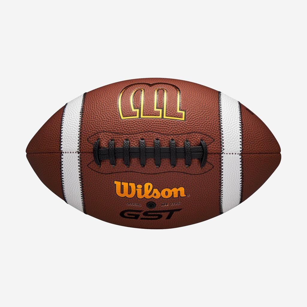 Žoga za ameriški nogomet GST Speedskin Football Official - rjava