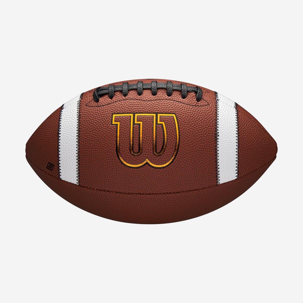 Žoga za ameriški nogomet GST Speedskin Football Official - rjava