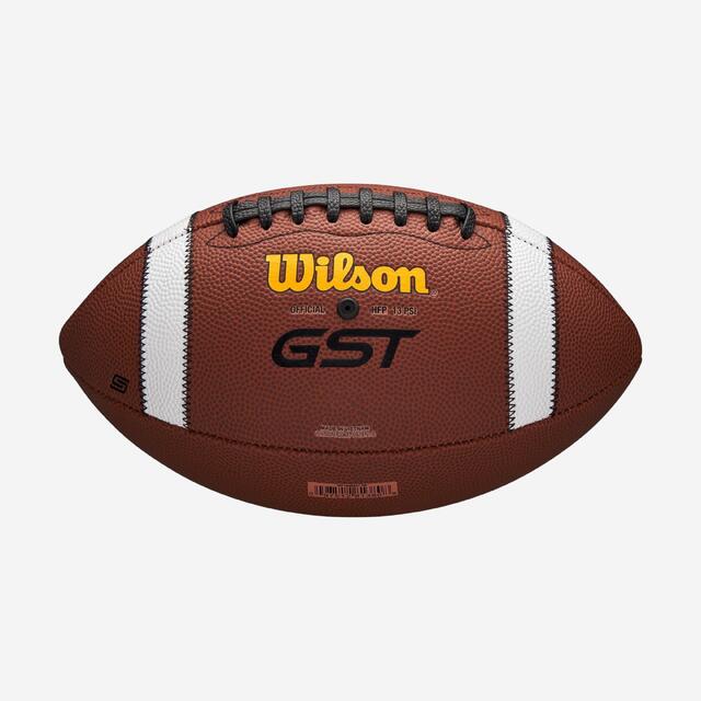 Pallone football americano Wilson GST SPEEDSKIN FOOTBALL OFFICIAL marrone