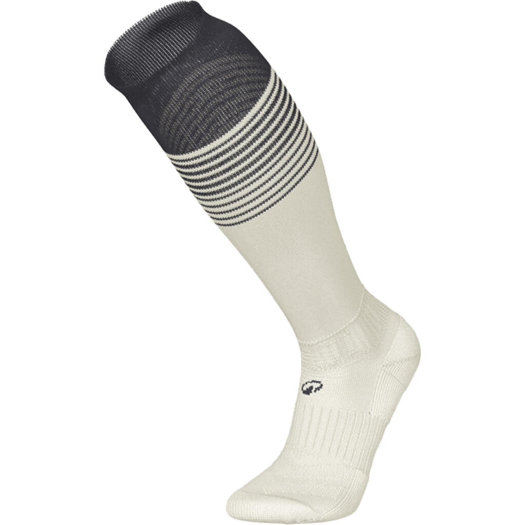 Women's Football Socks Viralto - Ivory Stripes