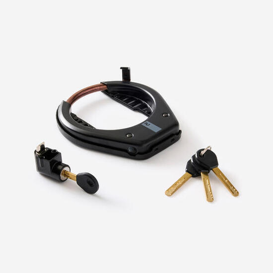 Rahmenschloss mit Schüssel und Sicherheits-Schließzylinder