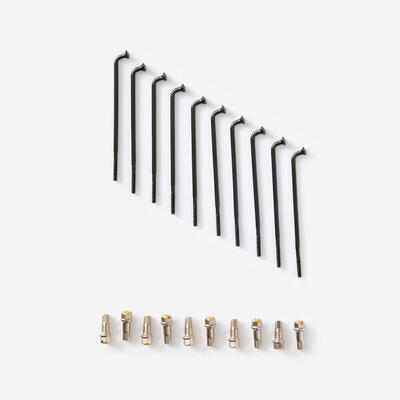 Spaken achterwiel longtail r500e + moeren