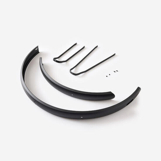 Kit de garde-boue noir gamme btwin e-ld