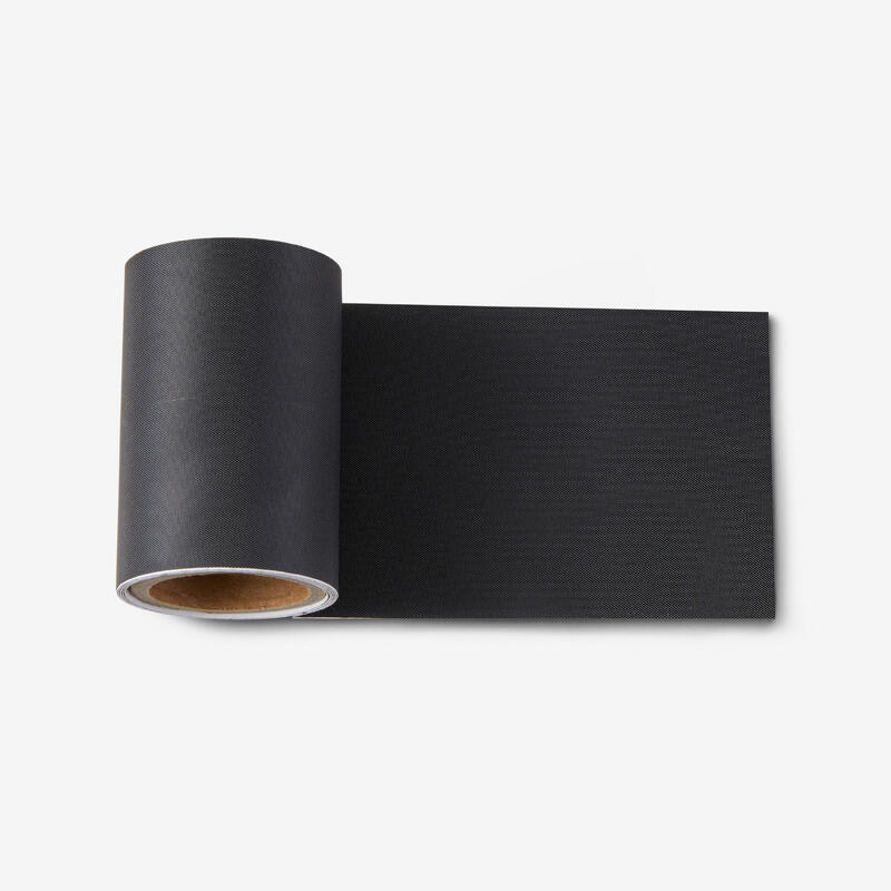 Rouleau autocollant de réparation textile multi-usage, noir