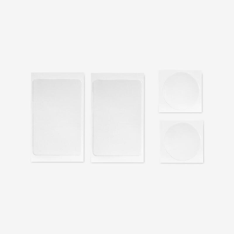 Patchs autocollants de réparation textile multi-usages, transparents