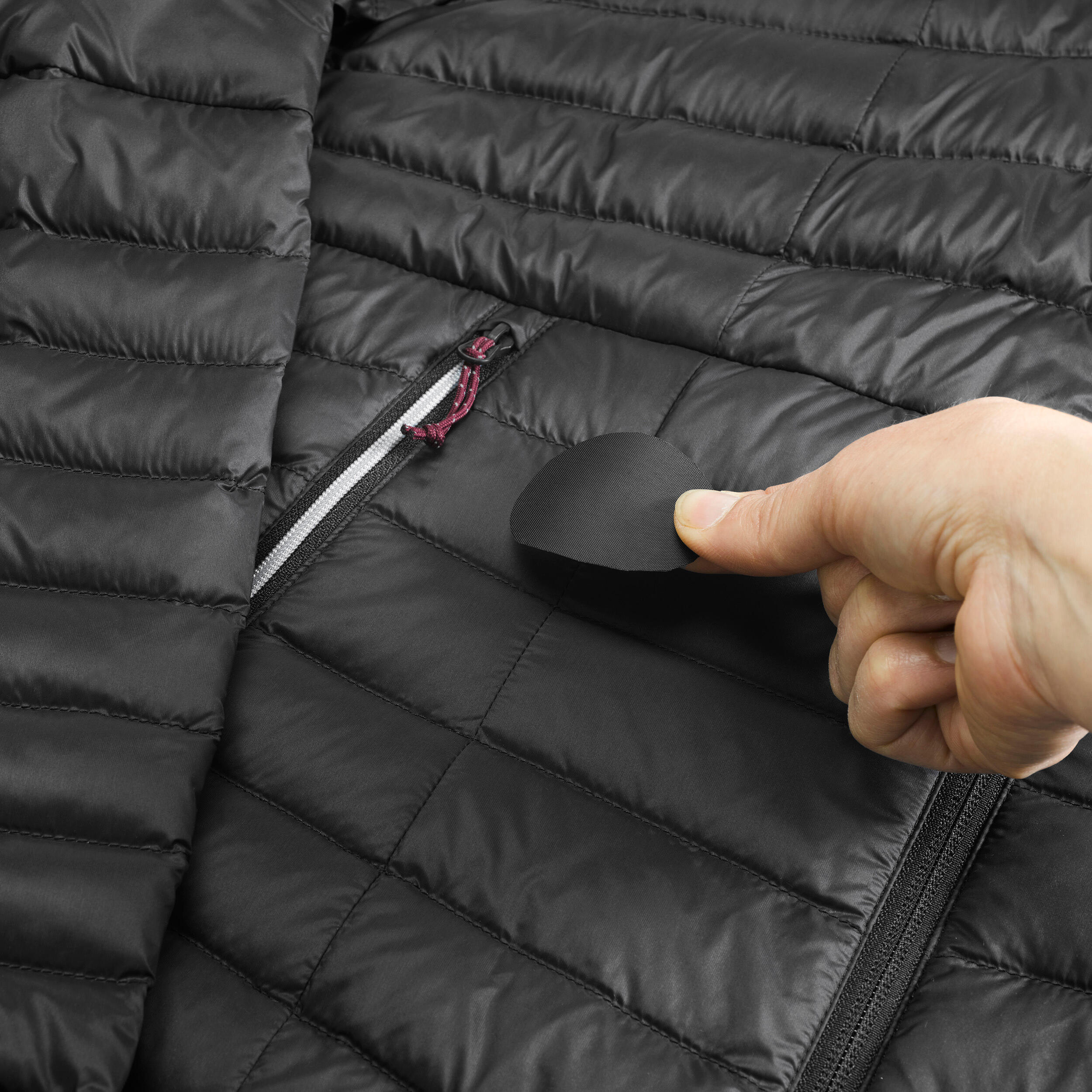 Multi-purpose textile repair tape, black Decathlon