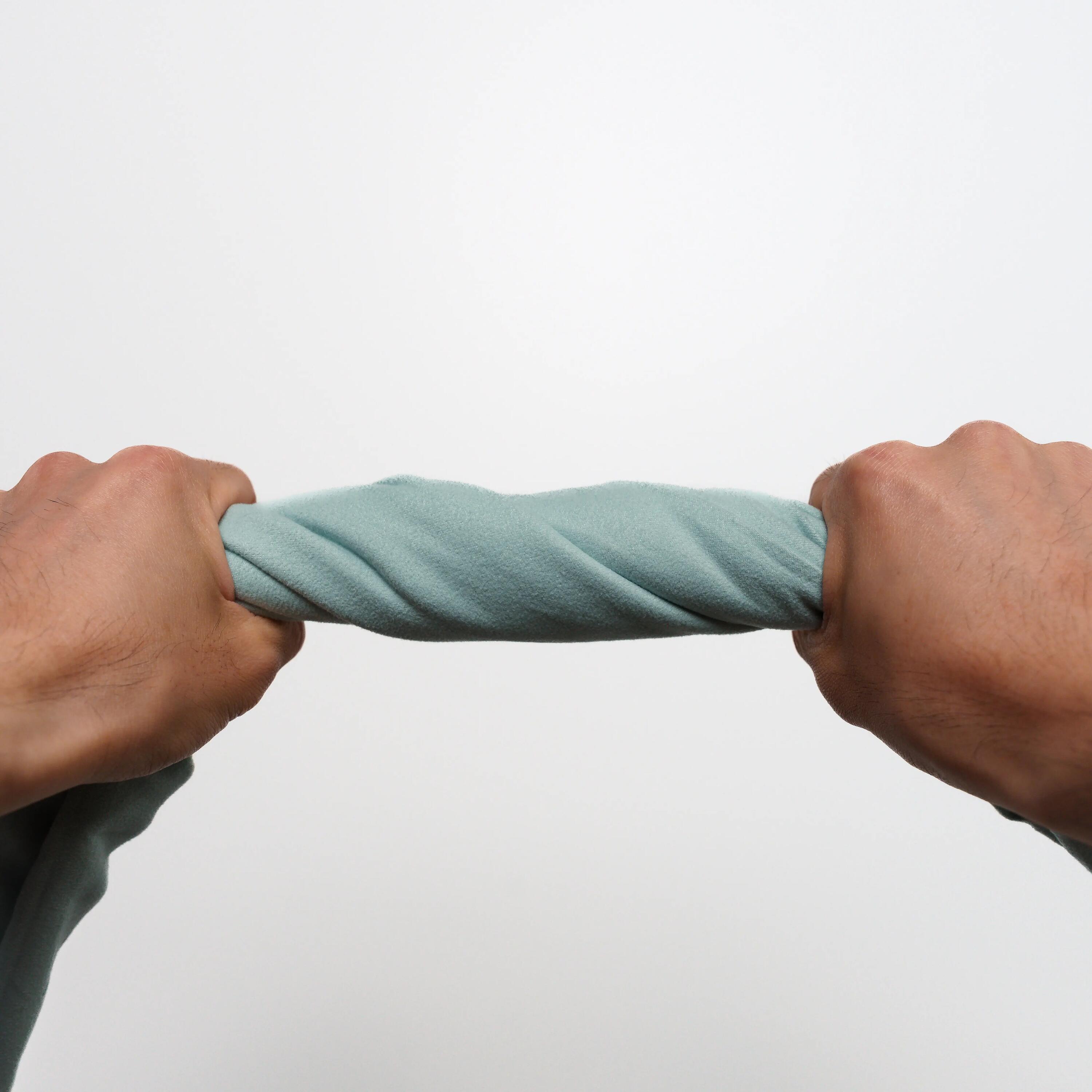 Toalla microfibra verde menta talla L 80 X 130 CM 9/9