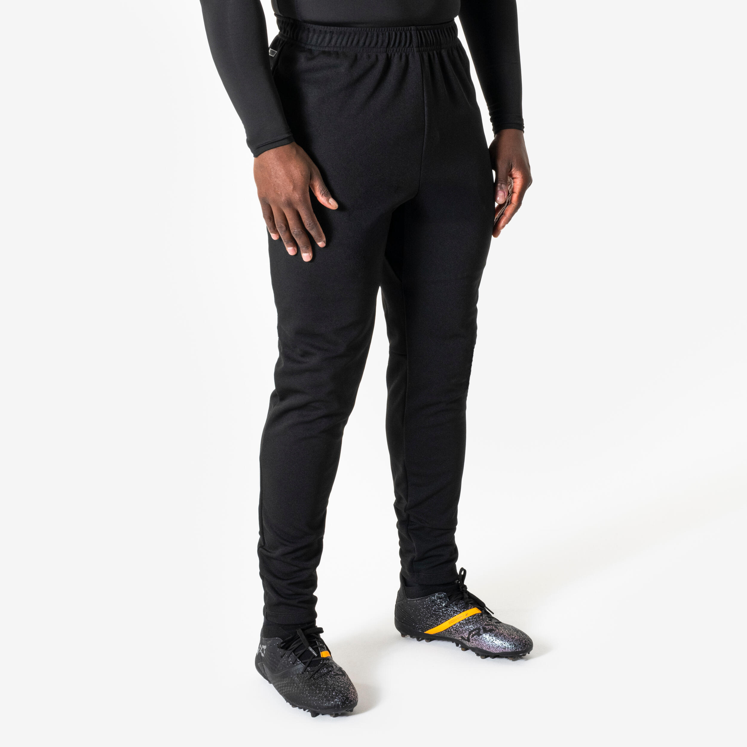 Men’s Soccer Bottoms - Essential Black - KIPSTA