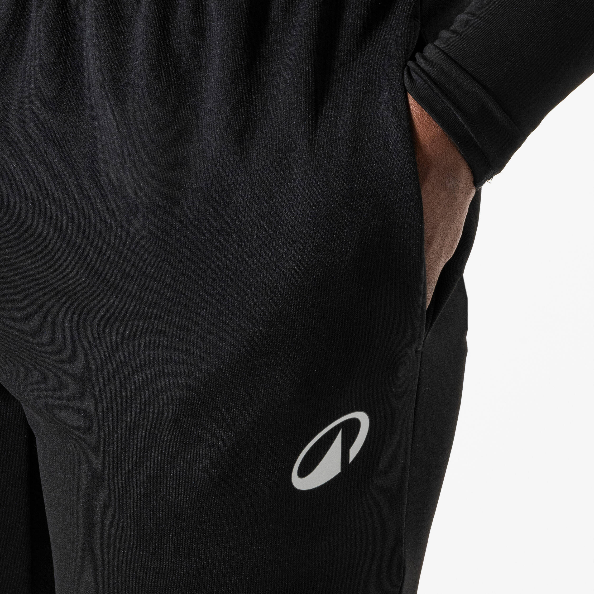 Men Football Track Pants - Black -  5