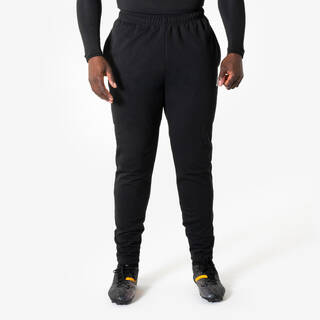 Men Football Track Pants - Black