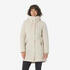 Women’s waterproof hiking parka -10°C, NH500 - Beige
