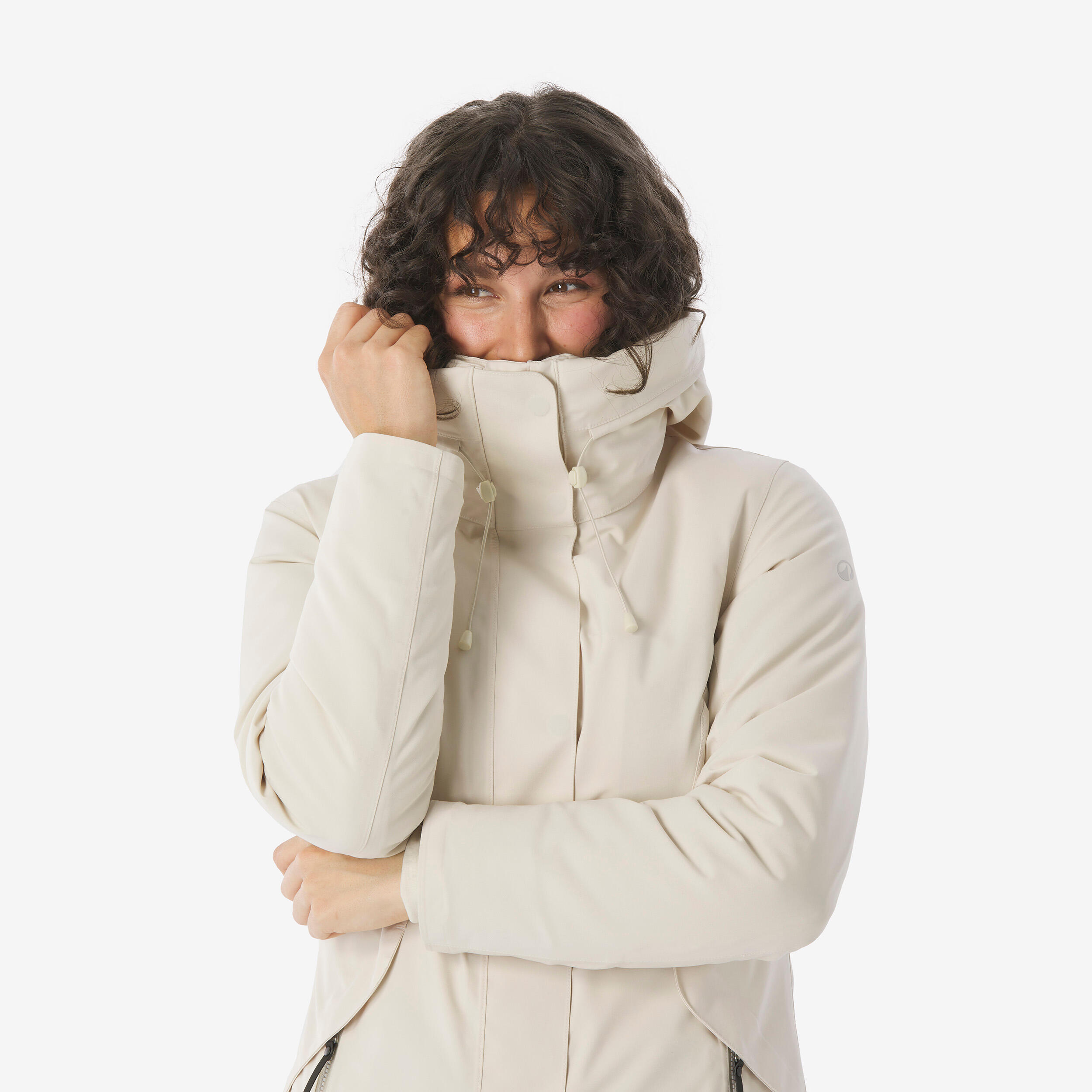 Parka d'hiver imperméable femme, NH 500 9/17