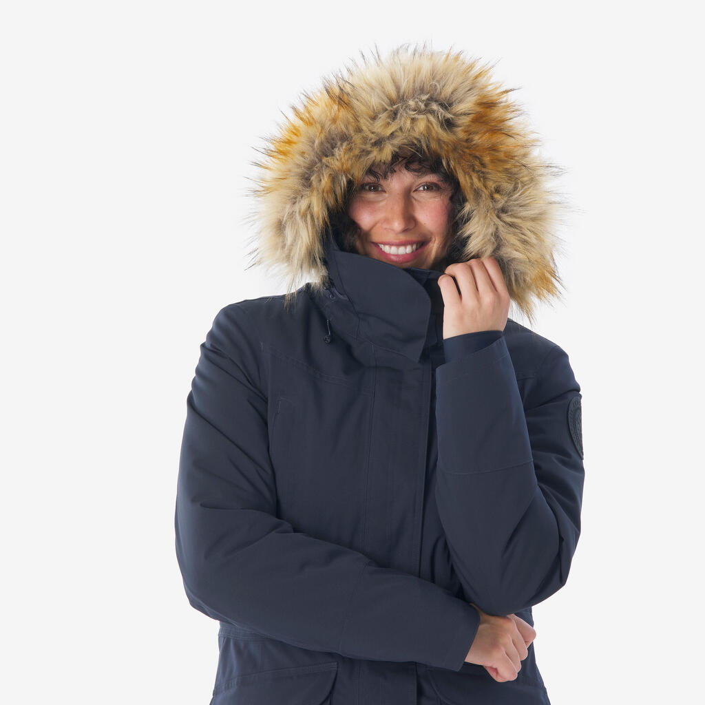 Jakna za planinarenje NH900 ženska vodootporna za do -20 °C