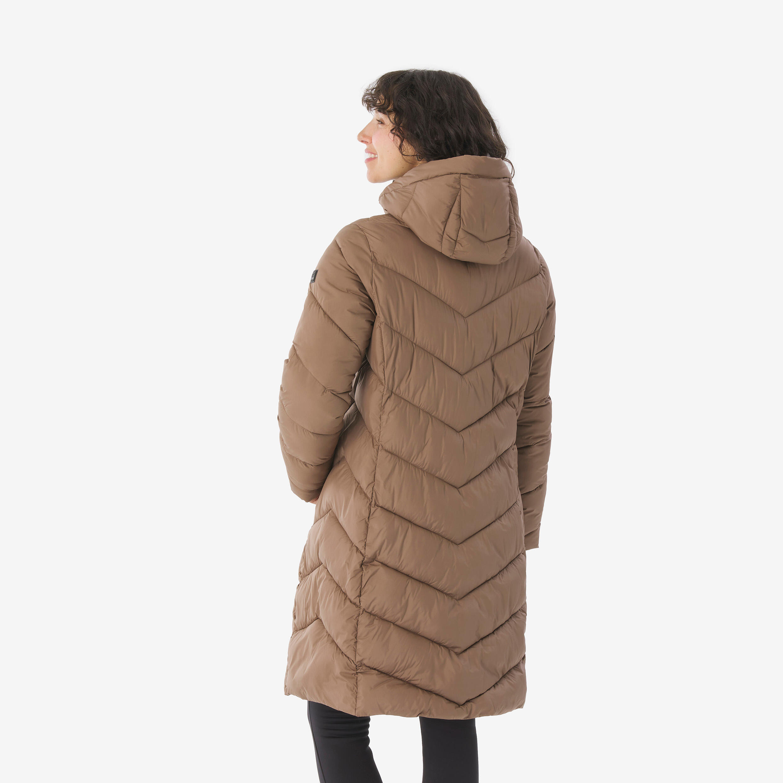 Veste doudoune longue REGATTA ANITA beige 3/8