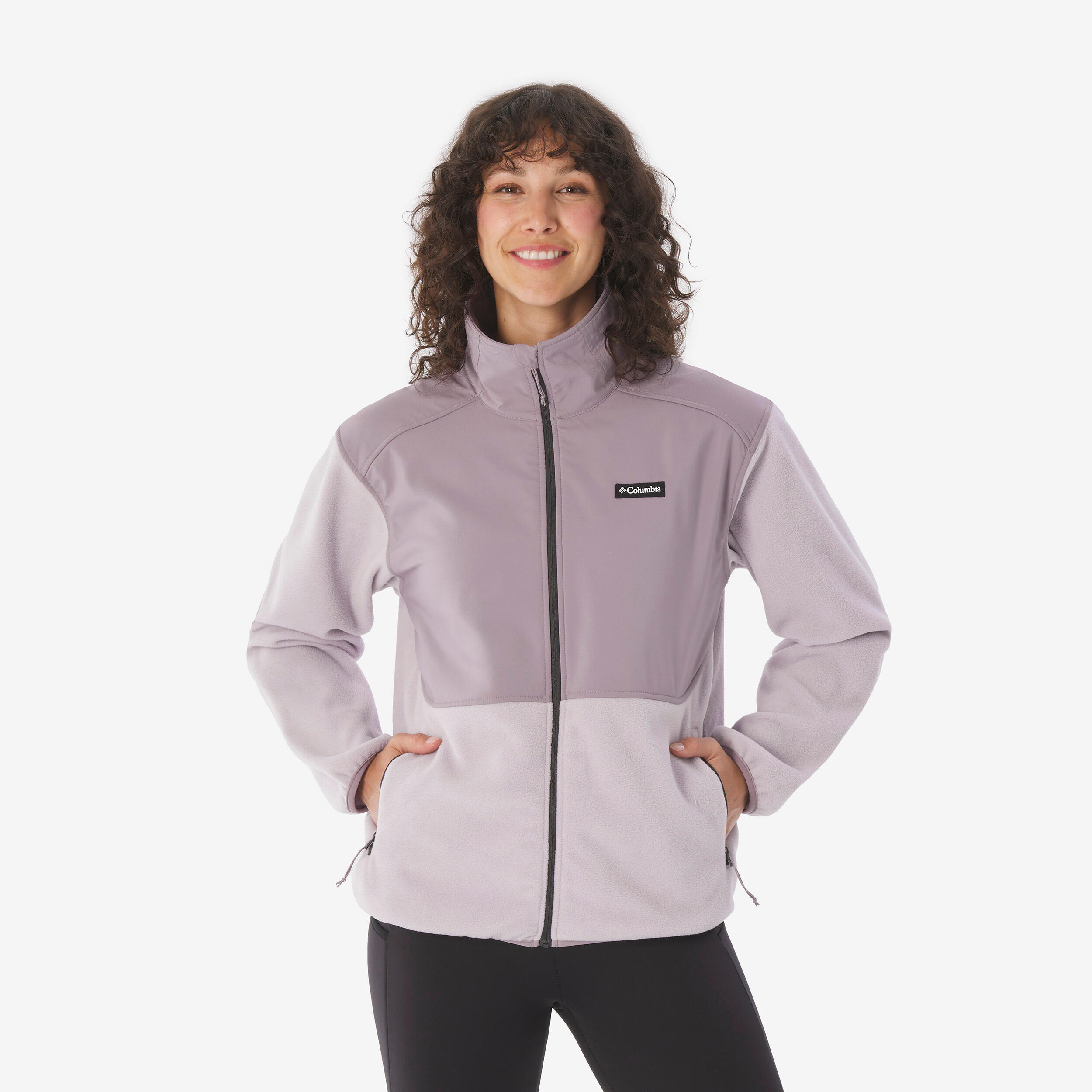 Polar cu fermoar COLUMBIA Kearney Falls Lila Damă