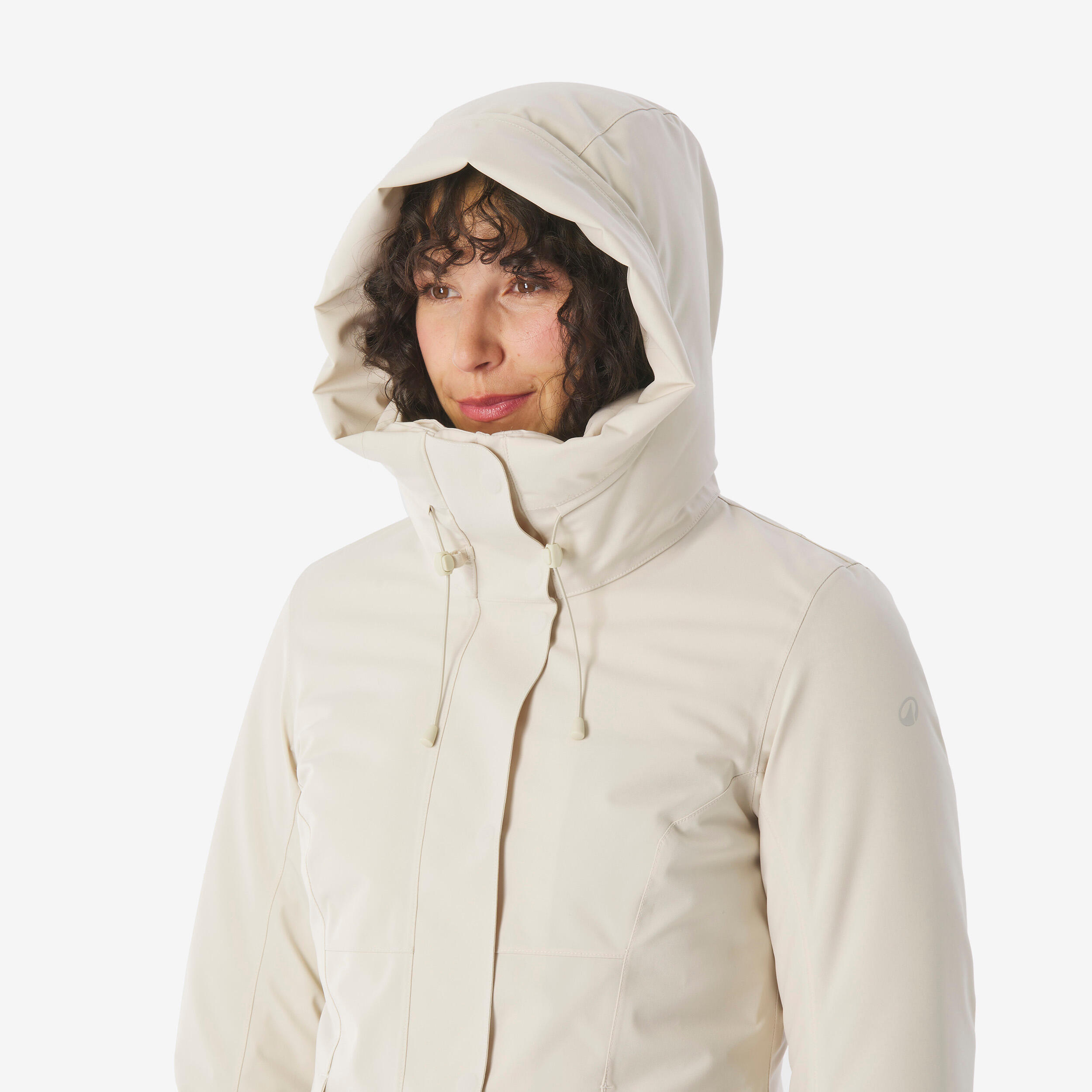 Parka d'hiver imperméable femme, NH 500 10/17