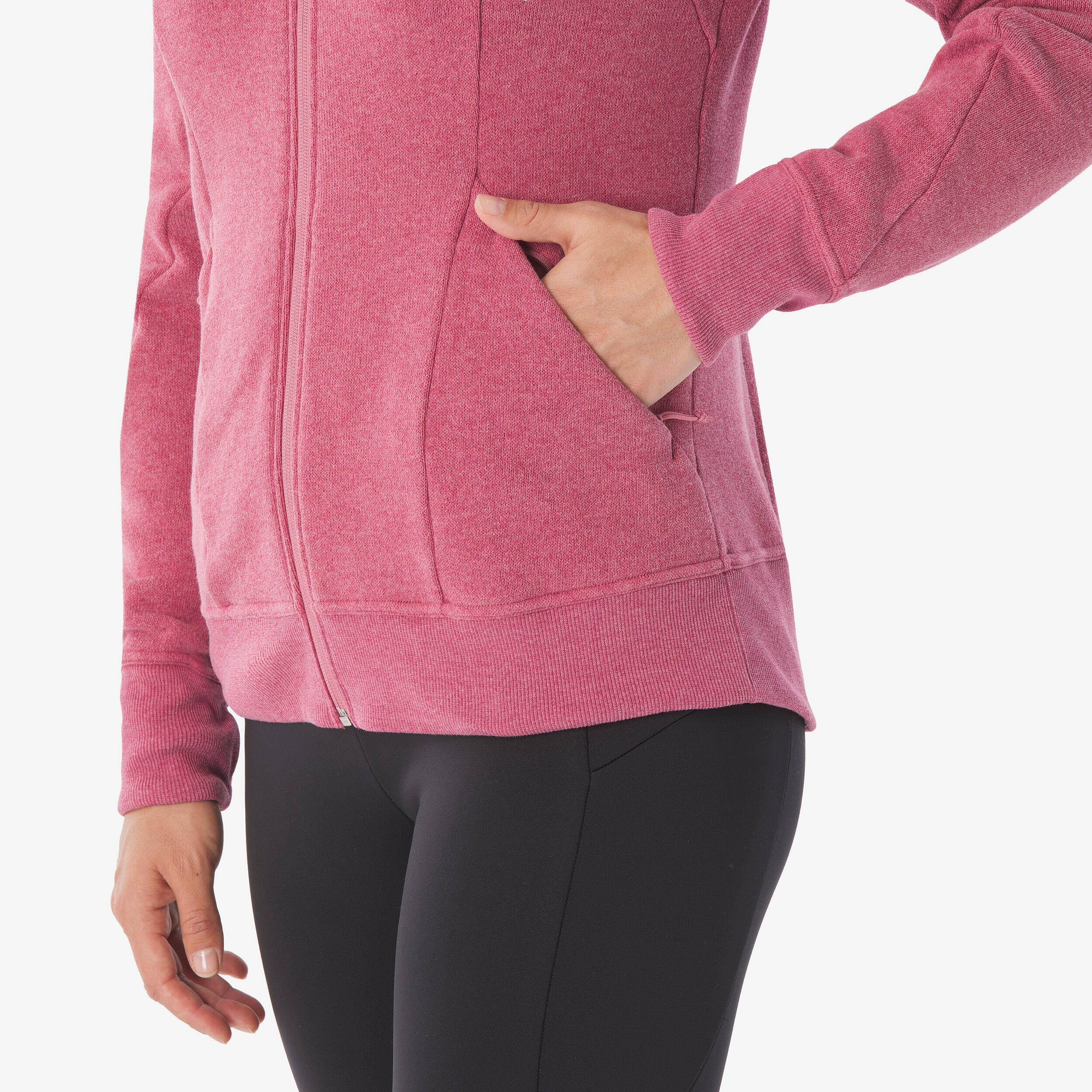 Women's Hiking Breathable Sweatshirt NH500 - Purple -  5