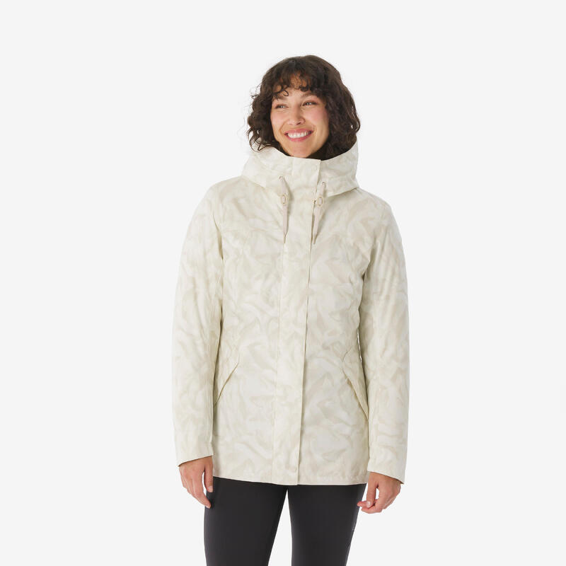 Kadın Outdoor Su Geçirmez Kar Montu/Kışlık Mont - Siyah - NH500 -10 °C
